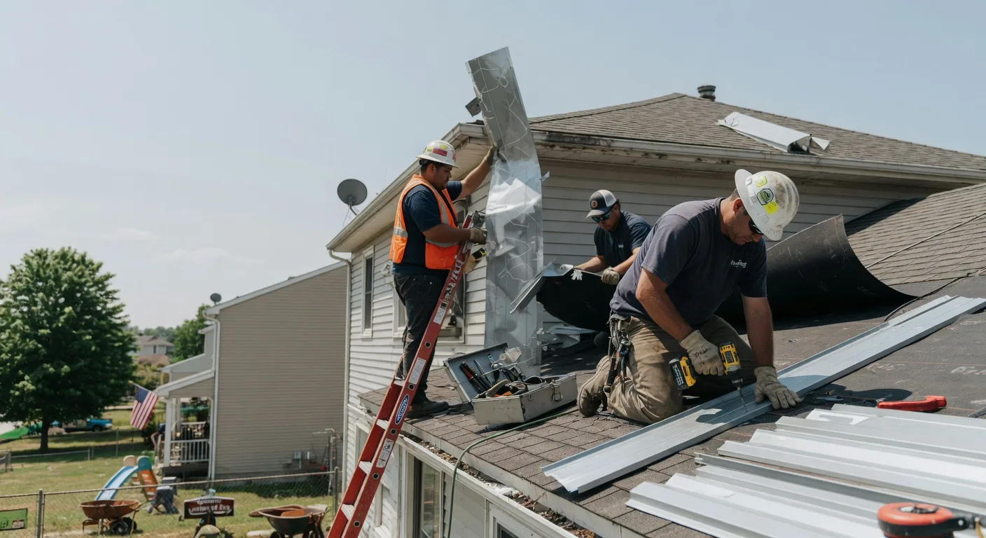 Metal Roofing Installation in Walters, OK near me